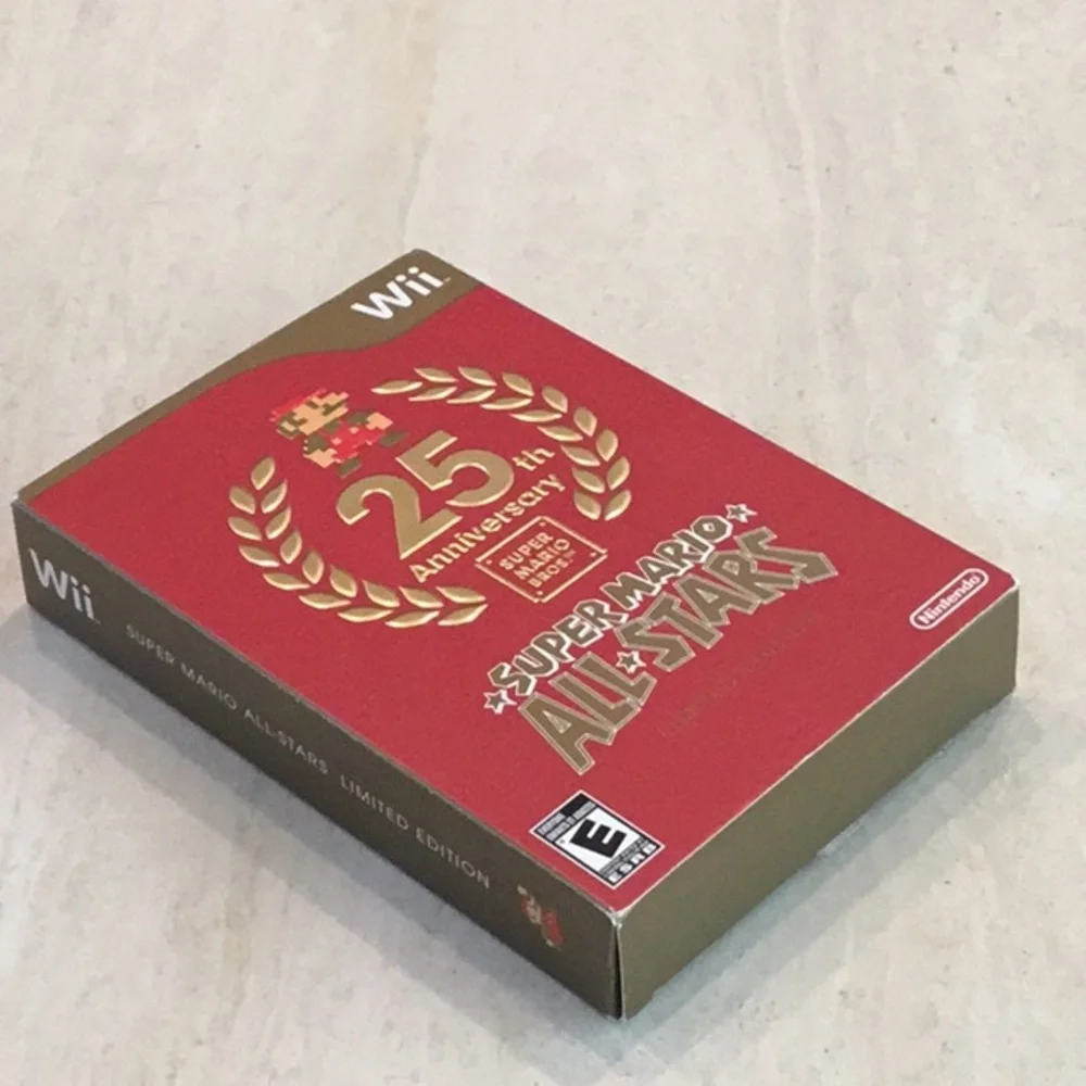 Super Mario All Stars Limited Edition 25th Anniversary Nintendo Wii Game CiB
